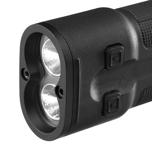 Walther LED Taschenlampe EFA2 300 Lumen mit Rotlicht schwarz inkl. Handschlaufe und Grteltasche Bild 6