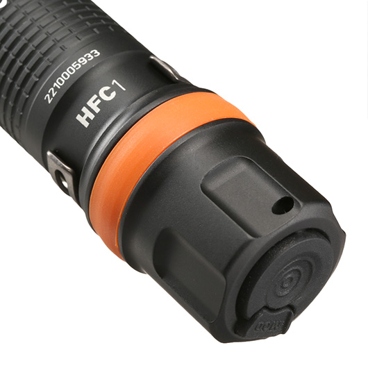 Walther LED Taschenlampe HFC1 1000 Lumen mit Rotlicht schwarz inkl. Handschlaufe, Grteltasche und Grtelclip Bild 7