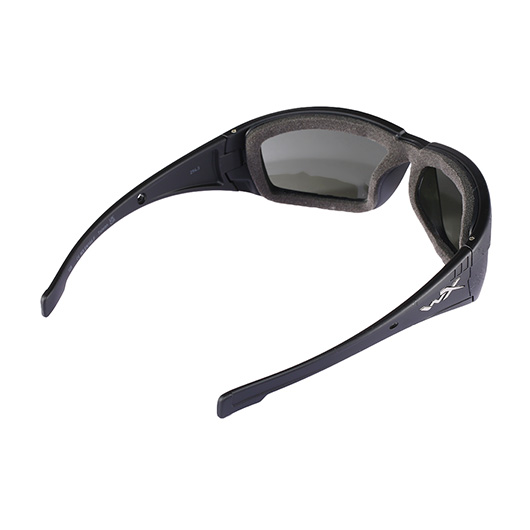 Wiley X Sonnenbrille Boss matt grau Silver Flash Mirror Bild 2