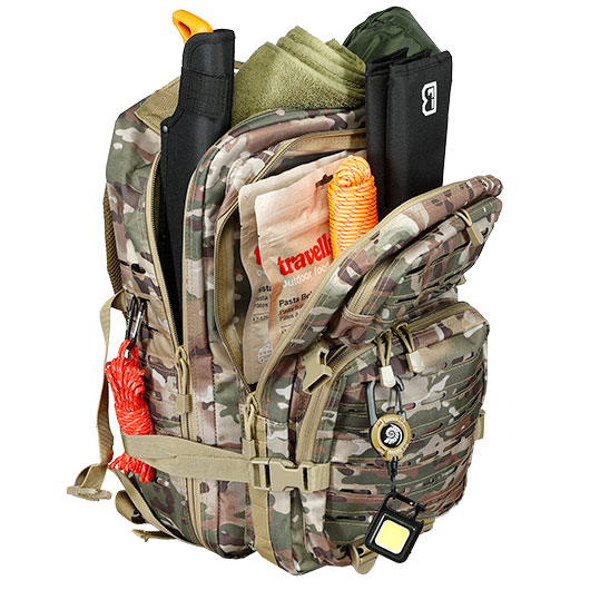 Brandit Cooper Rucksack Lasercut large tactical camo Bild 9