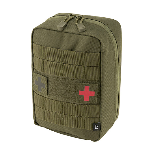 Brandit Medic-Zubehrtasche Molle First Aid Pouch large oliv 21 x 14 x 10 cm