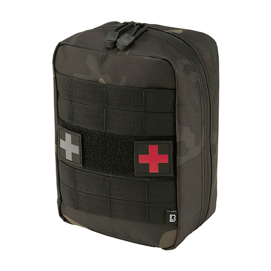 Brandit Medic-Zubehrtasche Molle First Aid Pouch large darkcamo 21 x 14 x 10 cm