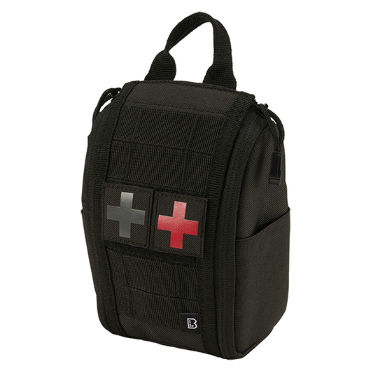 Brandit Medic-Zubehrtasche Molle First Aid Pouch Premium schwarz 17 x 10,5 x 6 cm