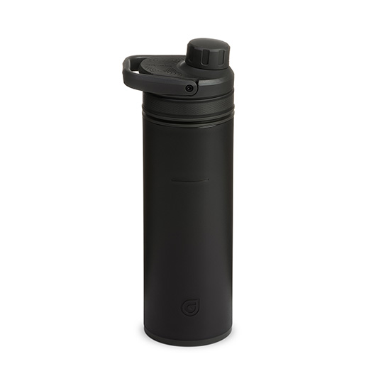 Grayl UltraPress Wasserfilter Trinkflasche 500 ml covert black - fr Wandern, Camping, Outdoor, Survival Bild 1