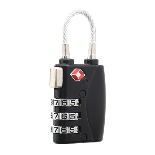 Nuprol TSA Case Lock Zahlenschloss mit Bgel schwarz Bild 1