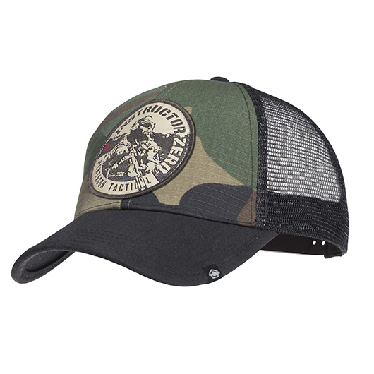 Pentagon Era Trucker Cap Instructor Zero verstellbar woodland