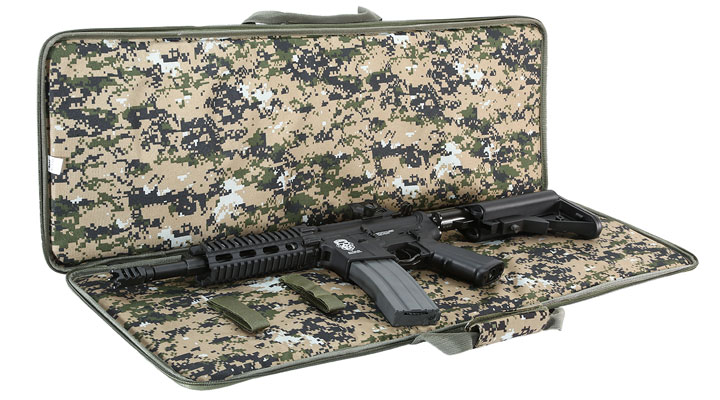 Fidragon 35 Zoll / 89cm Soft Rifle Bag / Waffenfutteral Digital Woodland Bild 6