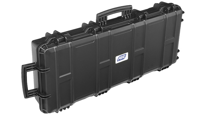 ASG Large Hard Case Waffenkoffer / Trolley 98 x 43 x 18 cm PnP-Schaumstoff schwarz Bild 1