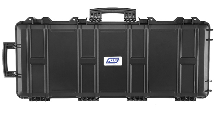 ASG Large Hard Case Waffenkoffer / Trolley 98 x 43 x 18 cm PnP-Schaumstoff schwarz Bild 2