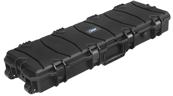 ASG Large Polymer Hard Case Waffenkoffer / Trolley 100 x 35 x 14 cm PnP-Schaumstoff schwarz
