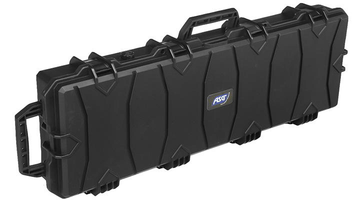 ASG Large Polymer Hard Case Waffenkoffer / Trolley 100 x 35 x 14 cm PnP-Schaumstoff schwarz Bild 1