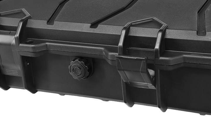 ASG Large Polymer Hard Case Waffenkoffer / Trolley 100 x 35 x 14 cm PnP-Schaumstoff schwarz Bild 9