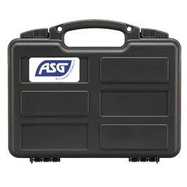 ASG Small Hard Case Pistolenkoffer 31 x 25,6 x 8 cm PnP-Schaumstoff schwarz Bild 2