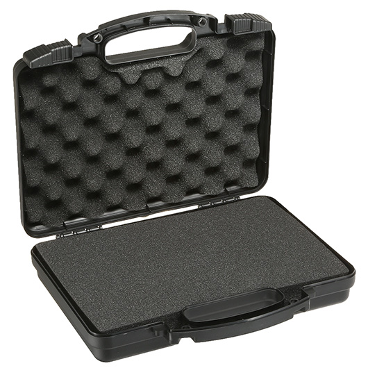 ASG Small Hard Case Pistolenkoffer 31 x 25,6 x 8 cm PnP-Schaumstoff schwarz Bild 4