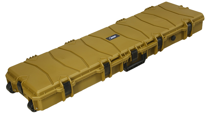 ASG X-Large Polymer Hard Case Waffenkoffer / Trolley 136 x 40 x 14 cm PnP-Schaumstoff RAL8000
