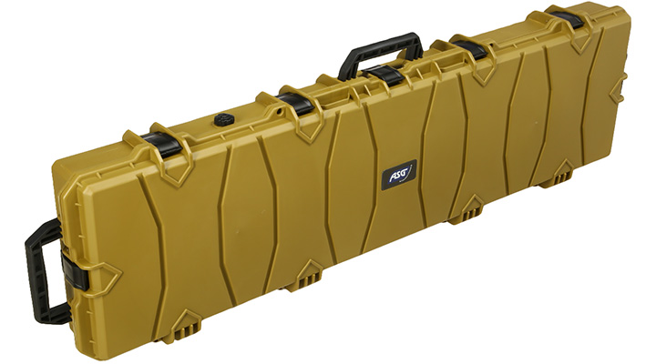 ASG X-Large Polymer Hard Case Waffenkoffer / Trolley 136 x 40 x 14 cm PnP-Schaumstoff RAL8000 Bild 1