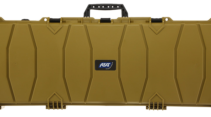ASG X-Large Polymer Hard Case Waffenkoffer / Trolley 136 x 40 x 14 cm PnP-Schaumstoff RAL8000 Bild 10
