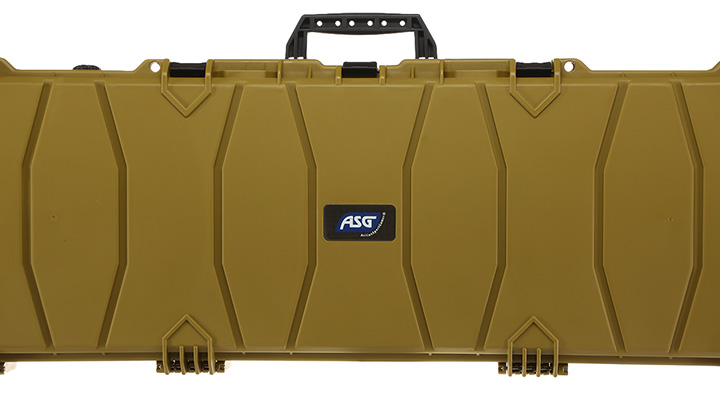 ASG X-Large Polymer Hard Case Waffenkoffer / Trolley 136 x 40 x 14 cm PnP-Schaumstoff RAL8000 Bild 10