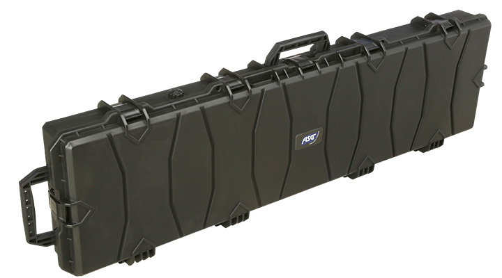 ASG X-Large Polymer Hard Case Waffenkoffer / Trolley 136 x 40 x 14 cm PnP-Schaumstoff schwarz Bild 1