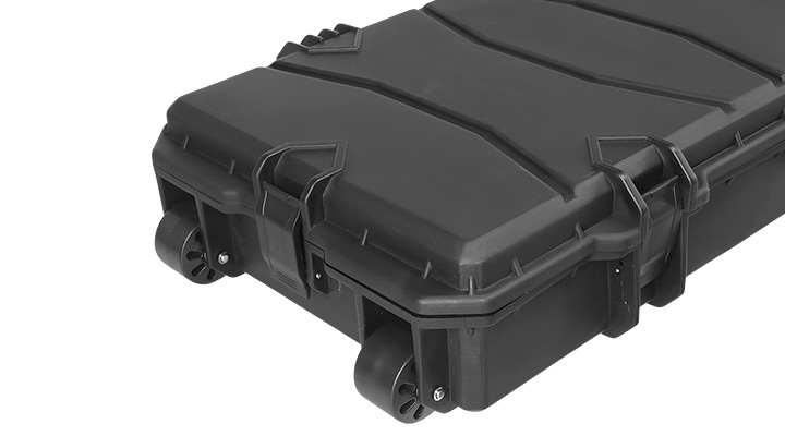 ASG X-Large Polymer Hard Case Waffenkoffer / Trolley 136 x 40 x 14 cm PnP-Schaumstoff schwarz Bild 7