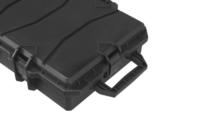 ASG X-Large Polymer Hard Case Waffenkoffer / Trolley 136 x 40 x 14 cm PnP-Schaumstoff schwarz Bild 8
