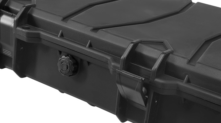 ASG X-Large Polymer Hard Case Waffenkoffer / Trolley 136 x 40 x 14 cm PnP-Schaumstoff schwarz Bild 9
