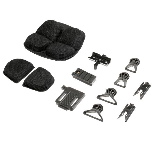 Nuprol Airsoft Helm FAST Railed SF mit NVG Mount schwarz Bild 10