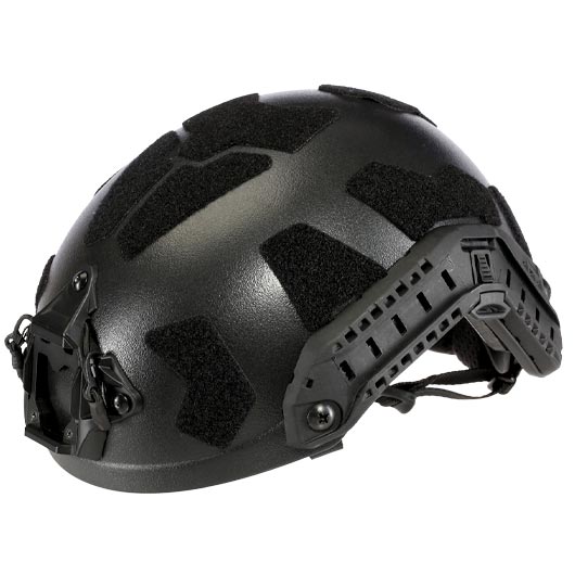Nuprol Airsoft Helm FAST Railed SF mit NVG Mount schwarz Bild 8