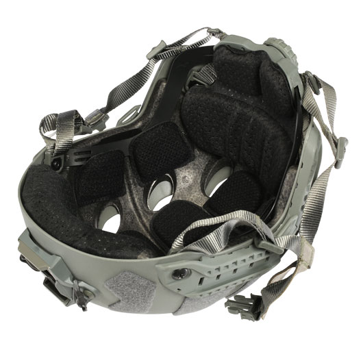 Nuprol Airsoft Helm FAST Railed SF Air mit NVG Mount grau Bild 9