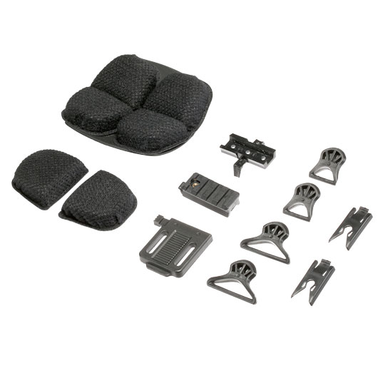 Nuprol Airsoft Helm FAST Railed SF mit NVG Mount Black MC-Camo Bild 10