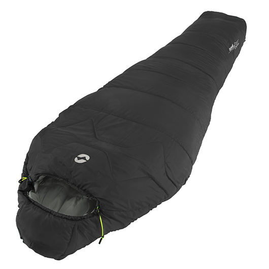 Outwell Mumienschlafsack Cedar Supreme schwarz bis zu 195 cm Krpergre