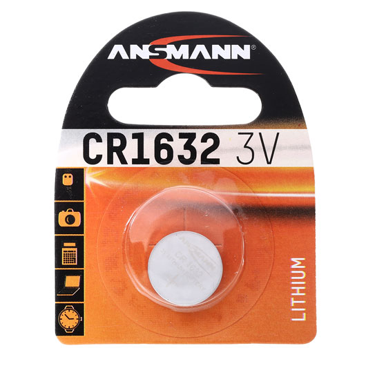 Ansmann Lithium Batterie CR1632 3V - 1er Blister