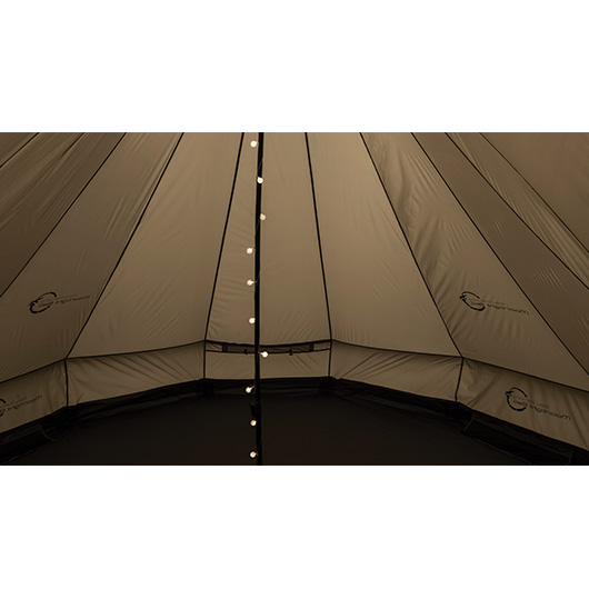 Easy Camp Familienzelt Moonlight Bell Tipi fr max. 7 Personen grau/khaki Bild 6