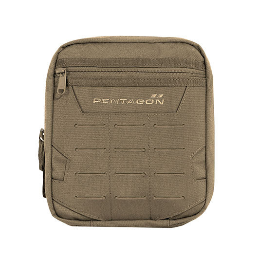 Pentagon Mehrzwecktasche EDC 2.0 Pouch coyote 18 x 22 x 6 cm fr Ausrstung