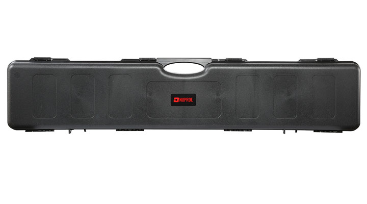 Nuprol Essentials Large Hard Case Waffenkoffer 123,5 x 26,5 x 11 cm Waben-Schaumstoff schwarz Bild 2