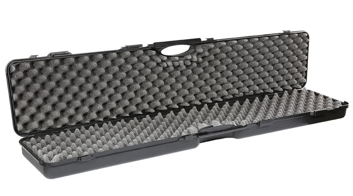 Nuprol Essentials Large Hard Case Waffenkoffer 123,5 x 26,5 x 11 cm Waben-Schaumstoff schwarz Bild 5