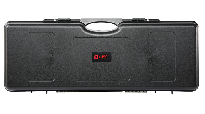 Nuprol Essentials Medium Hard Case Waffenkoffer 88 x 34 x 13,5 cm Waben-Schaumstoff schwarz Bild 2