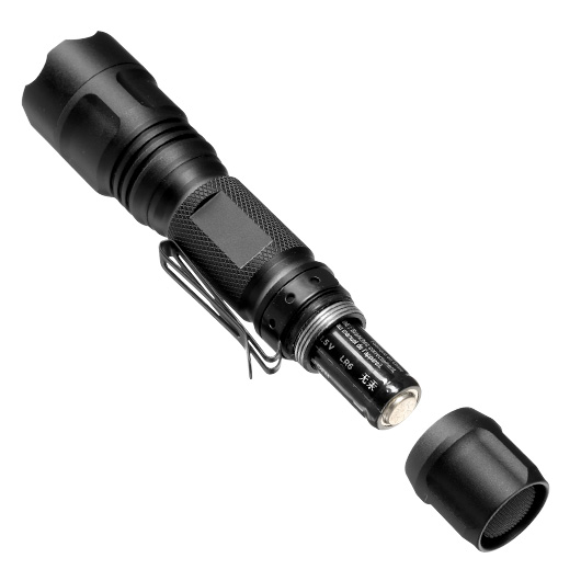 Mactronic LED Taschenlampe Black Eye Mini 135 Lumen schwarz inkl. Grtelclip Bild 6