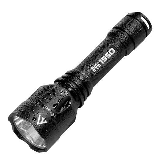Mactronic LED Taschenlampe Black Eye 1550 Lumen Set schwarz mit viel Zubehr Bild 2