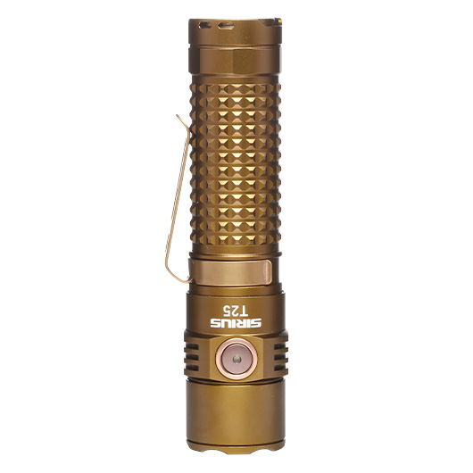 Mactronic LED Taschenlampe Sirius T25 2500 Lumen coyote inkl. Ladekabel, Grtelclip und Lanyard Bild 1