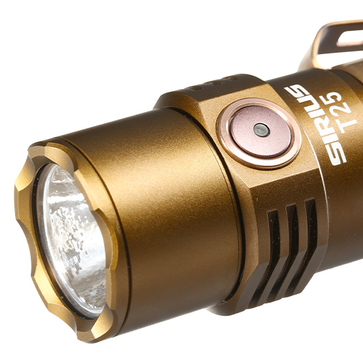 Mactronic LED Taschenlampe Sirius T25 2500 Lumen coyote inkl. Ladekabel, Grtelclip und Lanyard Bild 8