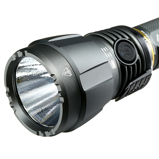 Mactronic LED Taschenlampe Blitz K3 3000 Lumen dunkelgrau inkl. Akku, Transportkoffer, Handschlaufe und Ladegert Bild 8