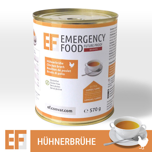 Emergency Food Basic Notration Hhnerbrhe 570 g Dose