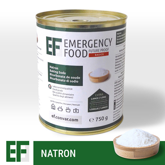 Emergency Food Basic Natron Allesknner 750 g Dose