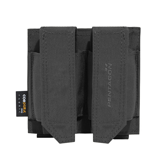 Pentagon Pistolenmagazintasche Double FB Pouch schwarz fr 2 Magazine