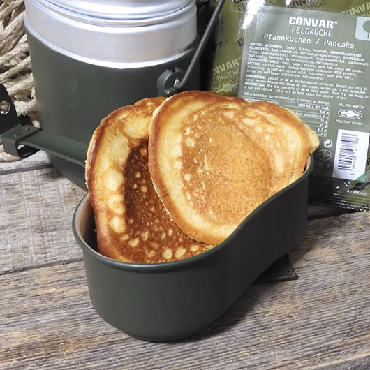 Convar Feldküche Outdoor-Mahlzeit Pfannkuchen/Pancake 100 g Beutel