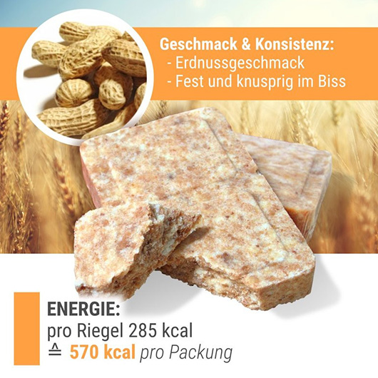 Convar-7 High Energy Bar Riegel Peanut 120 g Bild 4