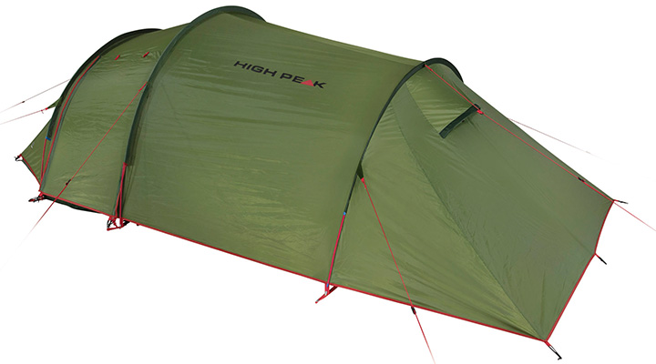 High Peak Zelt Falcon 3 LW fr 3 Personen grn/rot leichtgewicht Bild 4