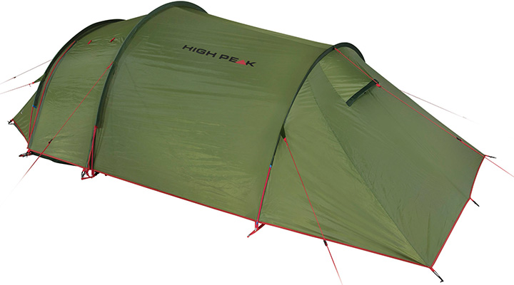 High Peak Zelt Falcon 3 fr 3 Personen grn/rot Bild 5