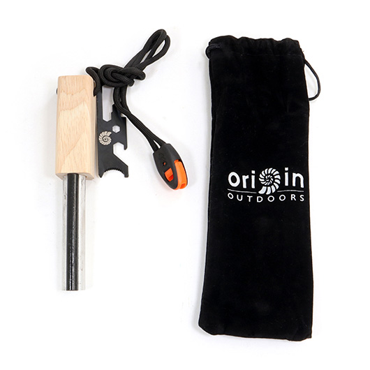 Origin Outdoors Zndstahl Striker 2 in 1 inkl. Multitool mit 6-Funktionen und Notfallpfeife Bild 1